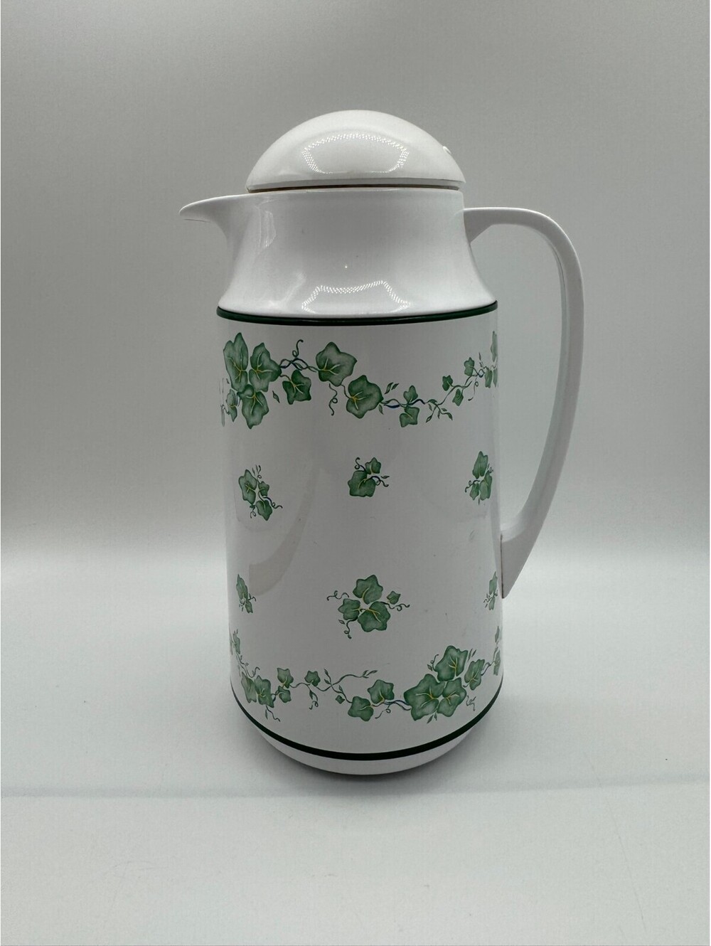 Corelle by CORNING Callaway Ivy Thermique Thermos/Carafe & Lid 1 QT Retro Vtg